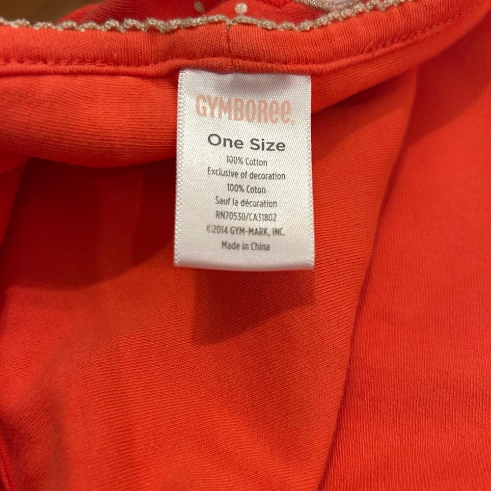 Gymboree BEAR -Y New 2014 Baby Security Blanket Reversible Coral Dots Cotton - Picture 5 of 6